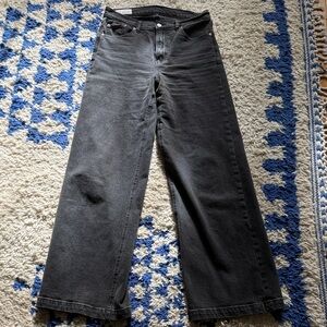 GAP High Rise Stride Wide Leg Jean, Size 29/8 Tall